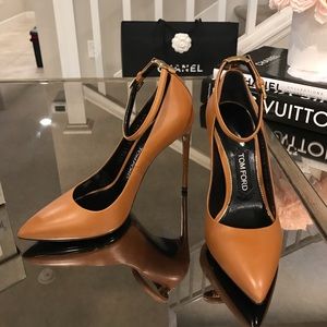 Tom Ford Heels Size 6.5 Brown